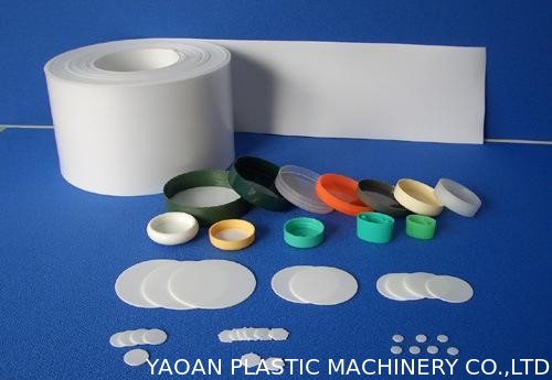 PE Micro Foam Sheet Making Machine For Cap Liner High Effectiveness